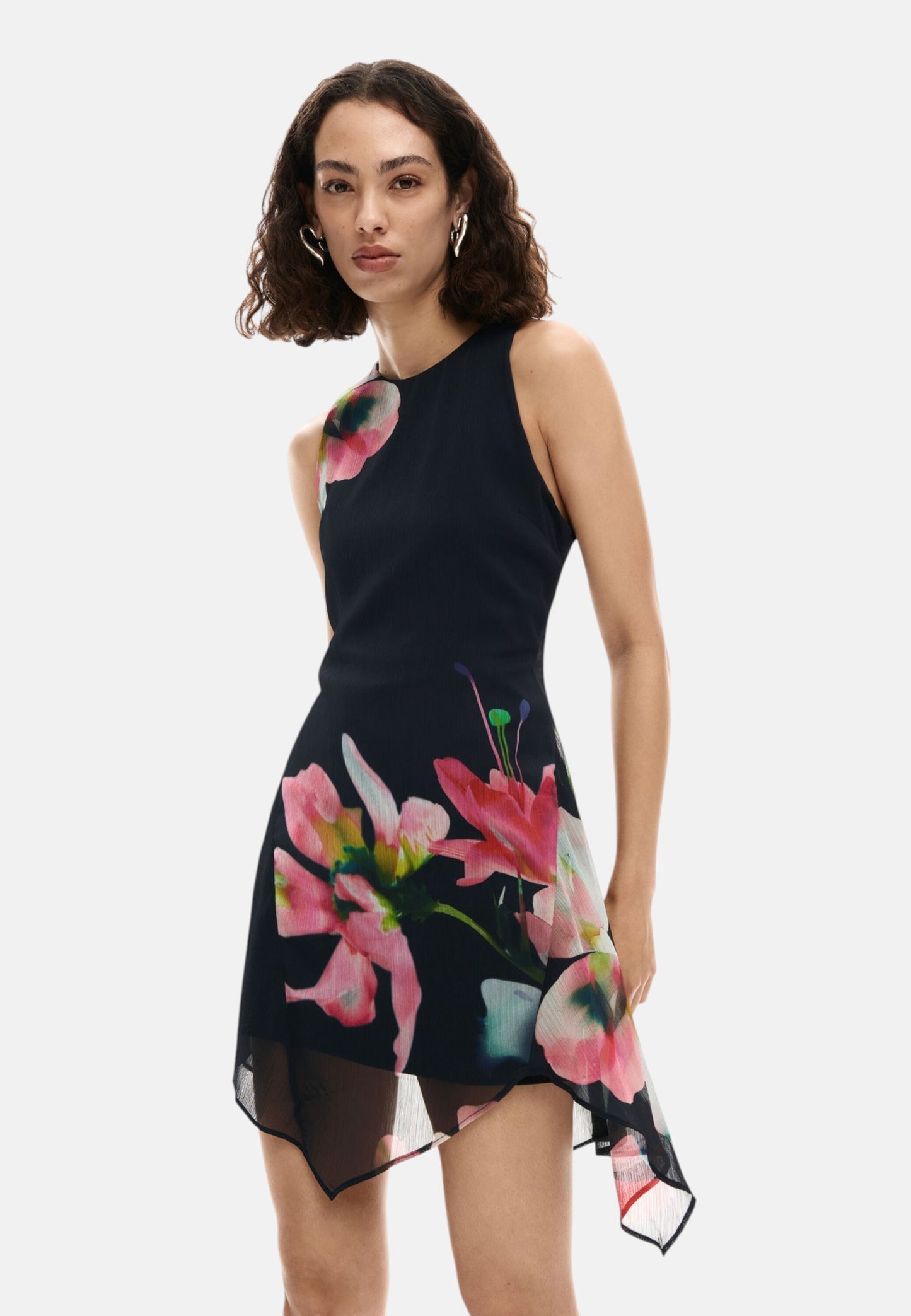 Vestiti  Donna Desigual  Vest Nala Asimetrico 26SWVW46