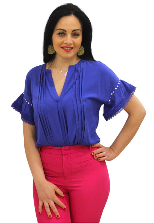 Blusa Manica Corta Donna Gaudi   311BD45007