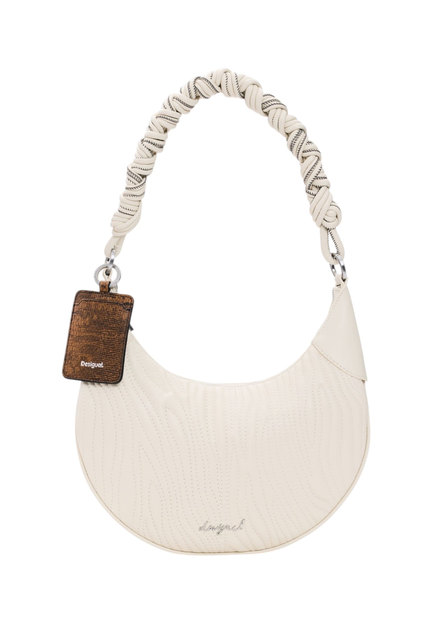 Borsa A Spalla Donna Desigual  Helium Calgary Ecru 26SAXPBD
