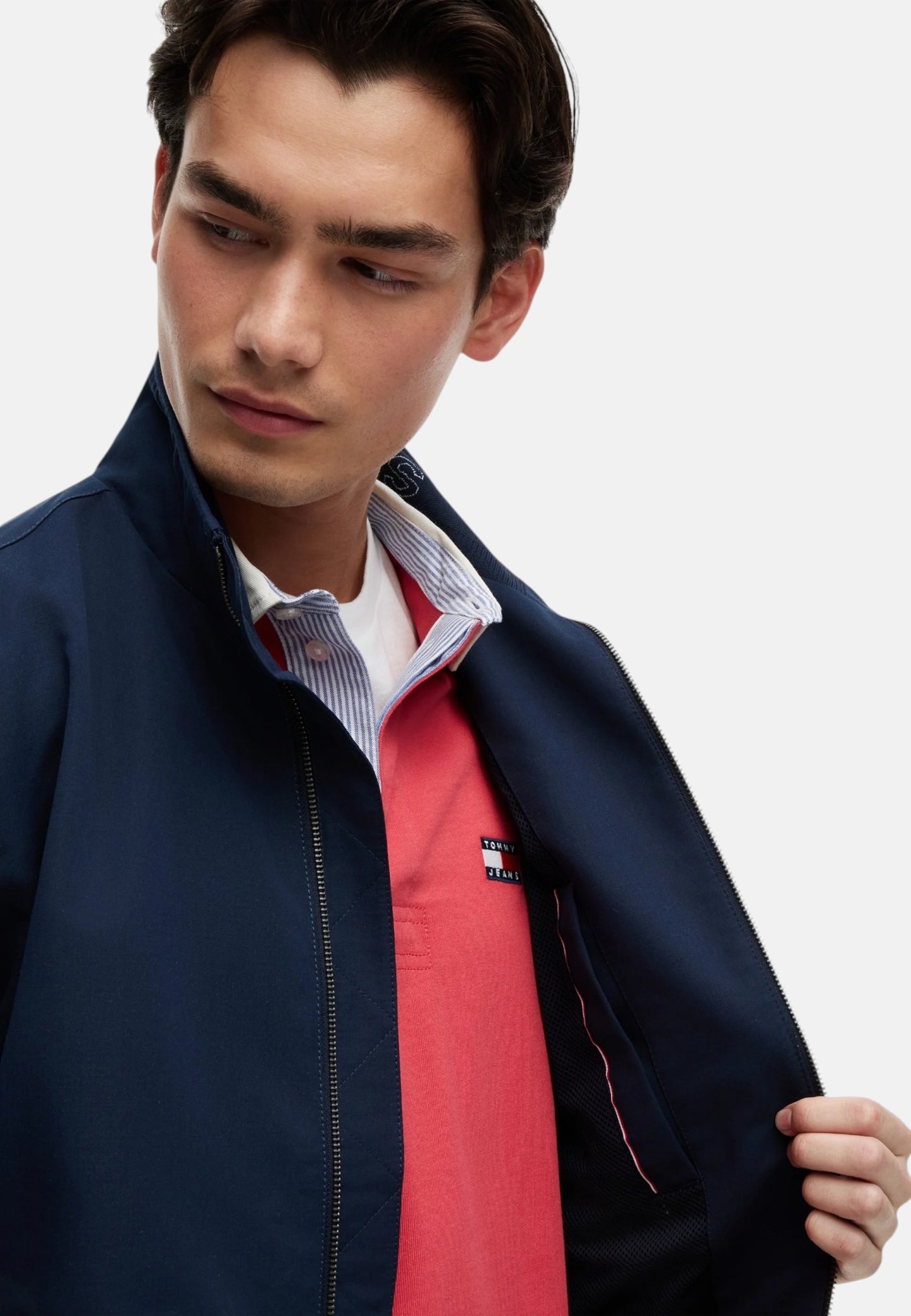 Giacca Leggera Uomo Tommy Jeans  Tjm Essential Jacke DM0DM22720