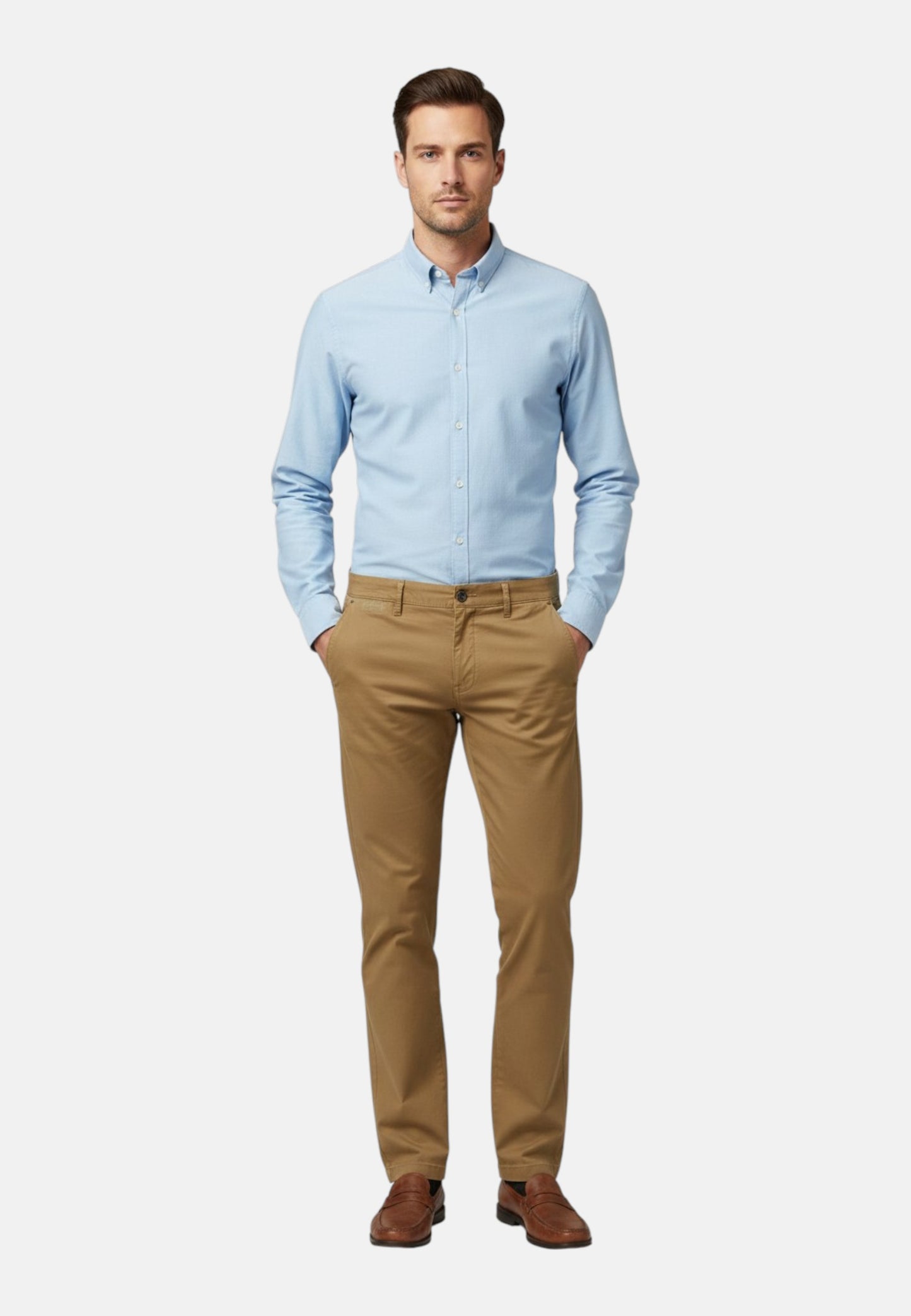 Pantaloni Slim Fit Uomo Gas Chino Sadeck Rev 361019071275