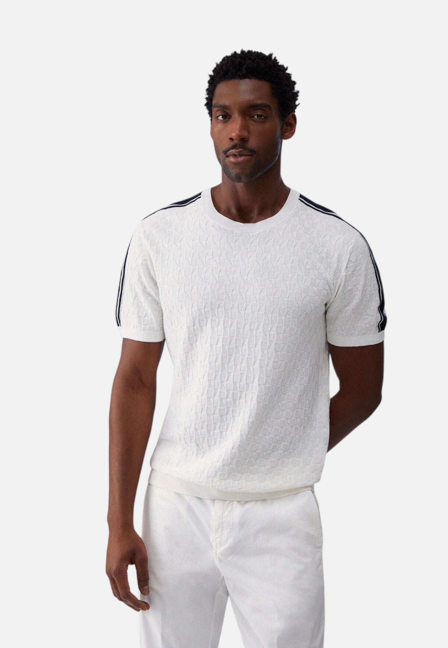 Maglia A Girocollo Uomo Liu Jo Manica Corta  QA6130MA71P