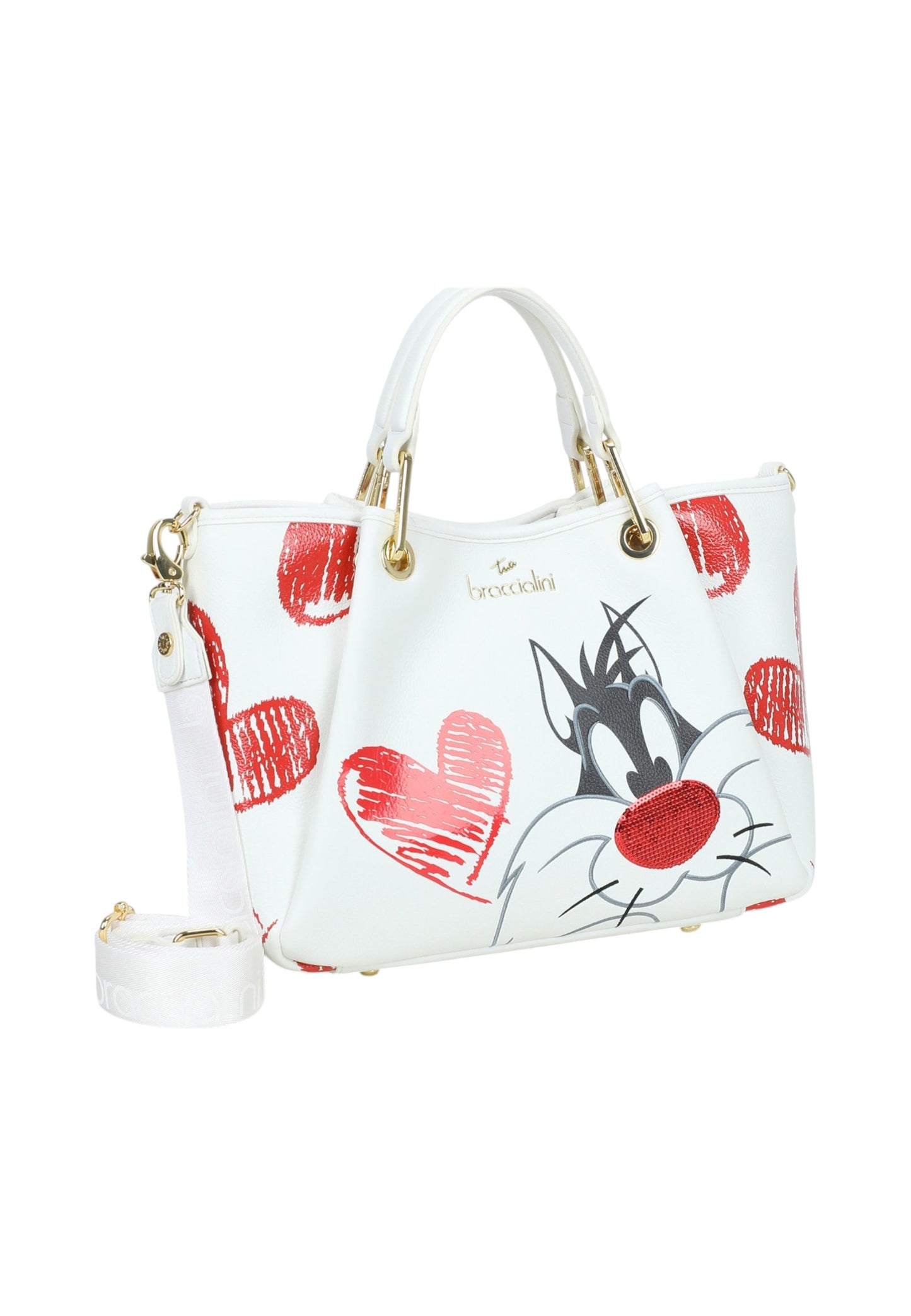 Borsa A Mano Donna Braccialini Stampa Silvestro Amy Lt LT267YY