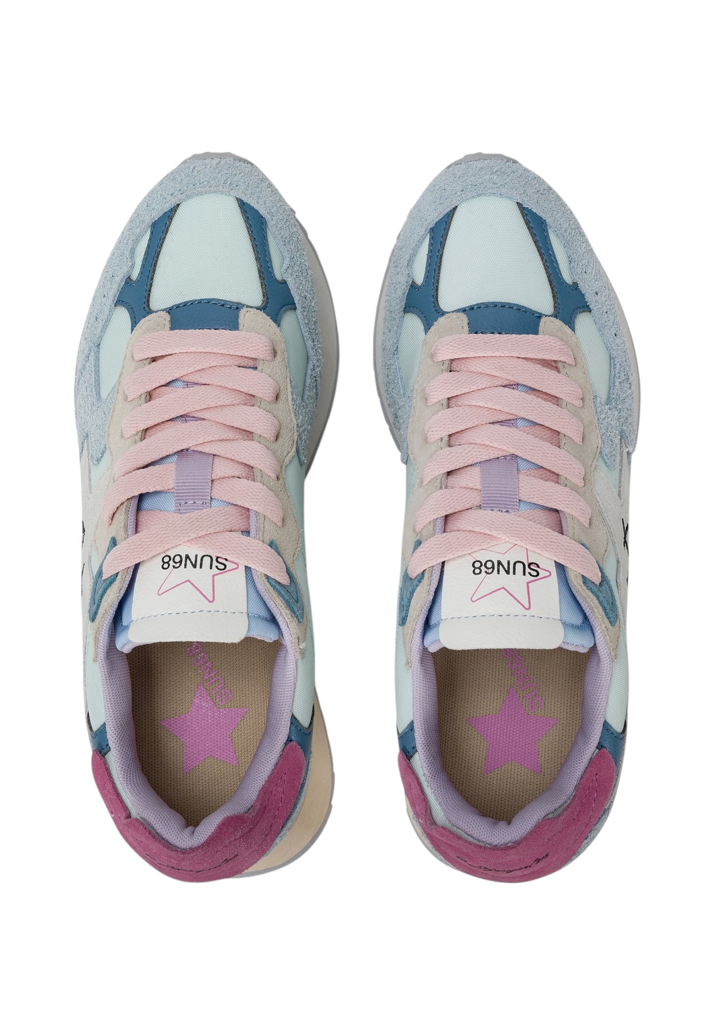 Sneakers Basse Donna Sun68  Stargirl Multicolor Option Z36215
