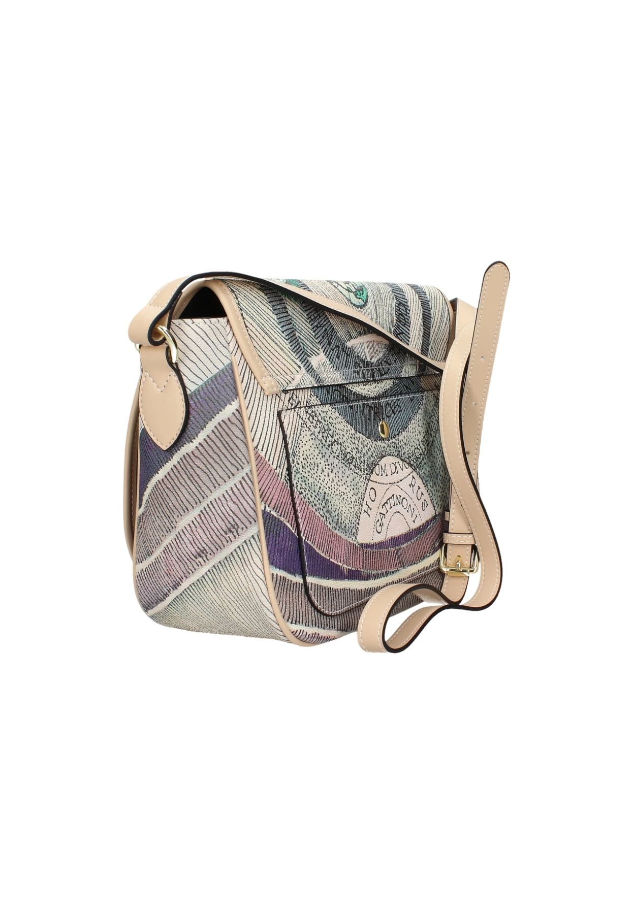 Borsa A Tracolla Donna Gattinoni Flap Bag Planetarium BIGPL6441WPQ