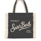 Borsa A Spalla Donna Mc2 Saint Barth Logo Sul Davanti, Doppi Manici, Il Logo Saint Barth Sul Davanti Vanity Shearling VANI032