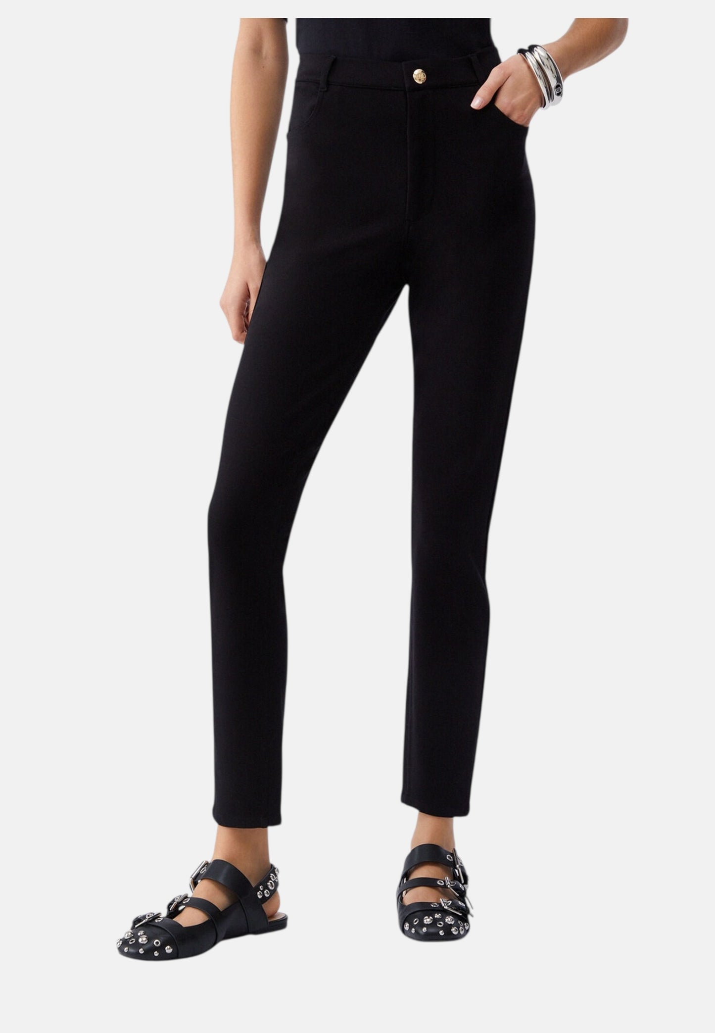 Pantaloni Skinny Fit Donna Liu Jo Jersey Eco Line TA6027JS182