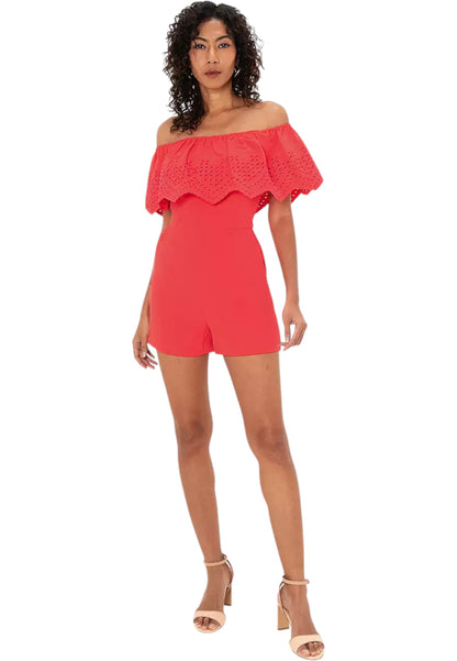 Tuta Jumpsuit Manica Corta Donna Marciano By Guess   3GGK488177Z