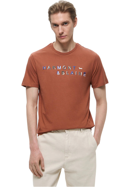 T-Shirt Manica Corta Uomo Harmont & Blaine
