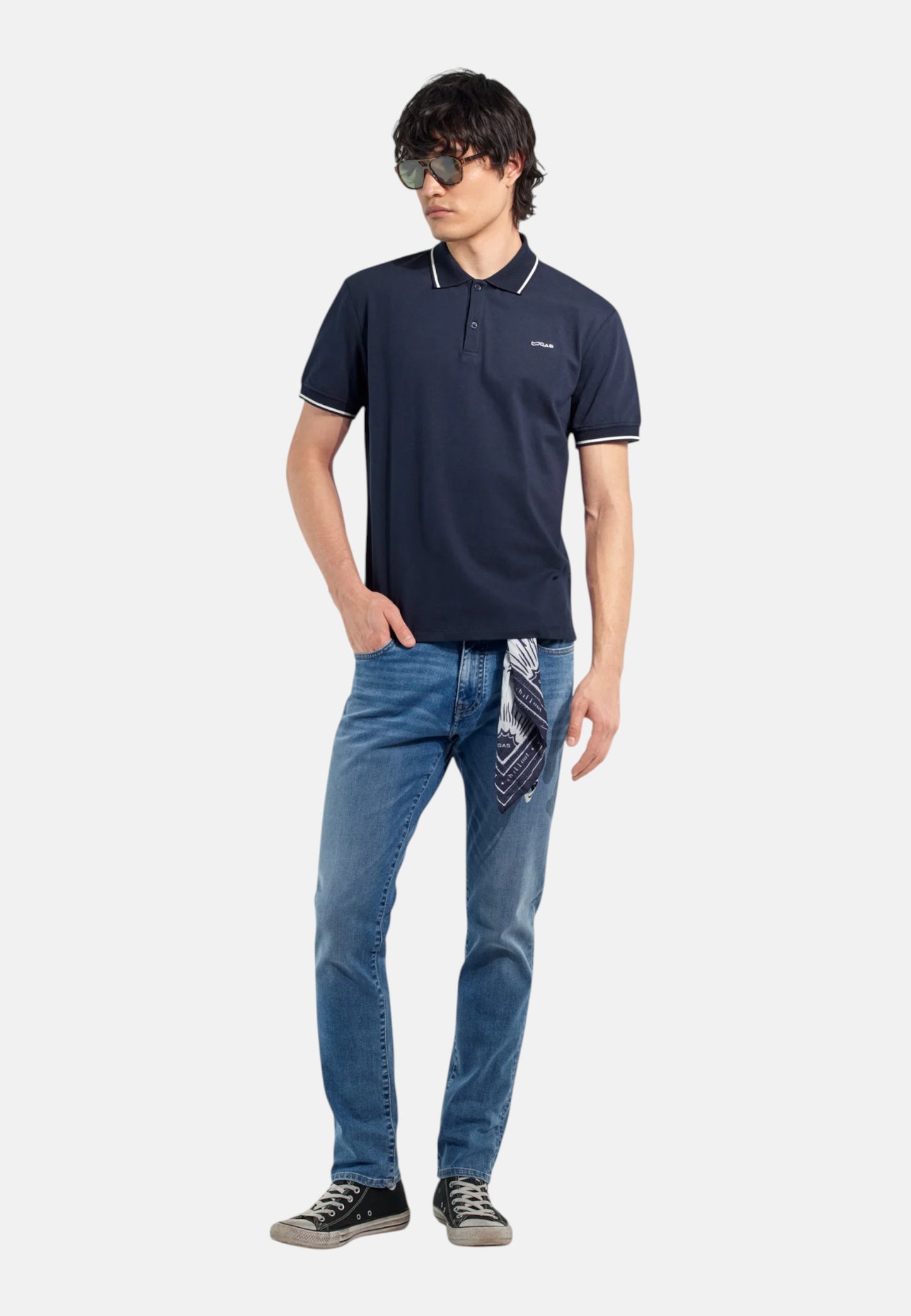 Polo Manica Corta Uomo Gas  Ralph/S Strip. 310437182888