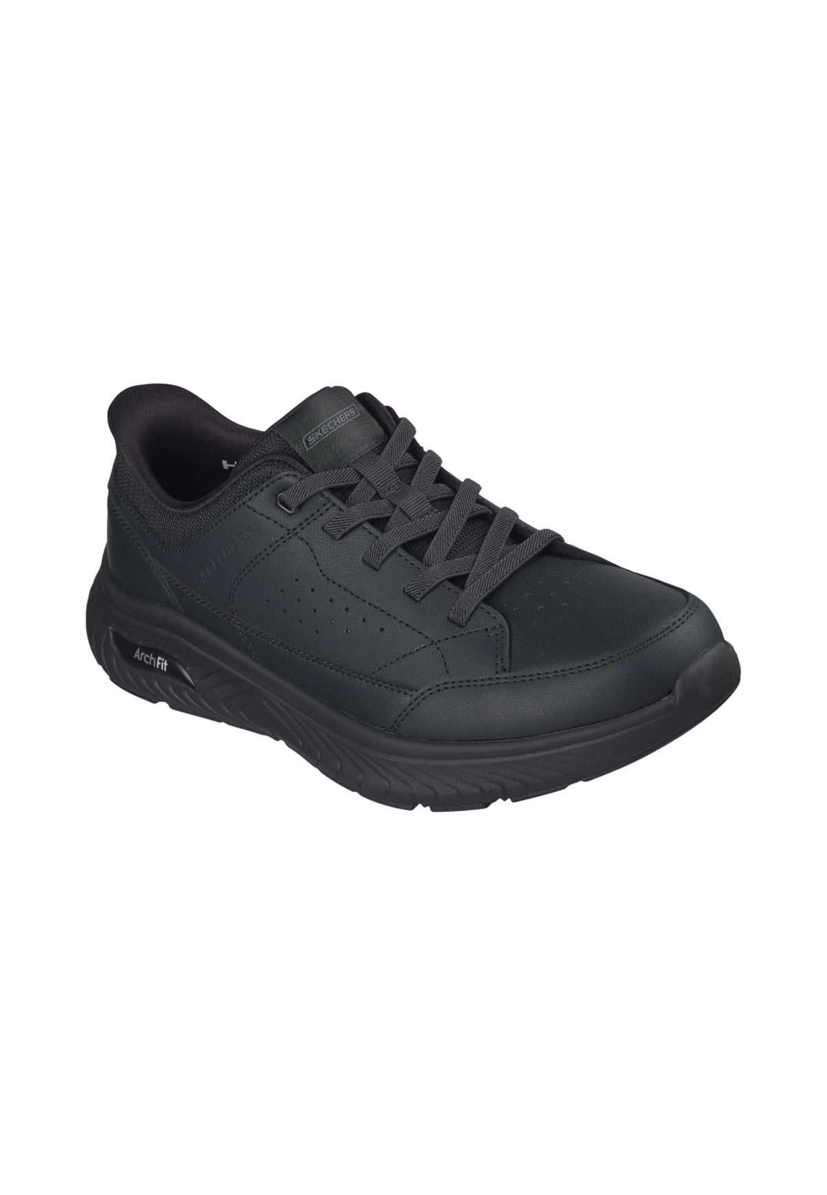 Sneakers Basse Uomo Skechers Arch Fit, Tomaia traforata, Suola ammortizzata, Chiusura con lacci Arch Fit Crosser-Felix 205656