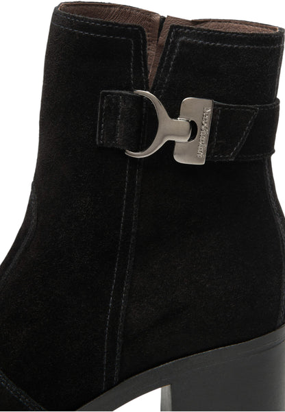 Stivaletti Tronchetti Donna Nero Giardini Tacco 7,5 CM  I513892D