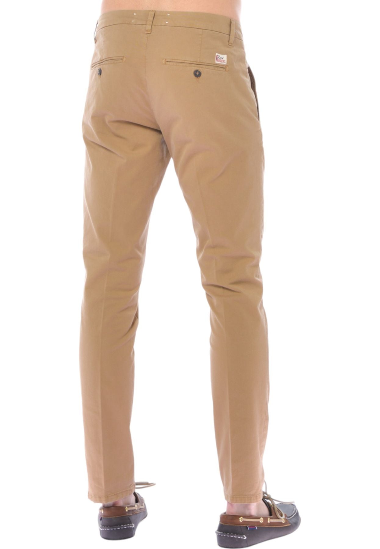 Pantaloni Slim Fit Uomo Roy Roger's In Gabardina Elasticizzata New Rolf Read RRU013C9250112