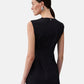 Vestito Corto Donna Liu Jo Tessuto Navetta Con Borchie  WA6119T2527