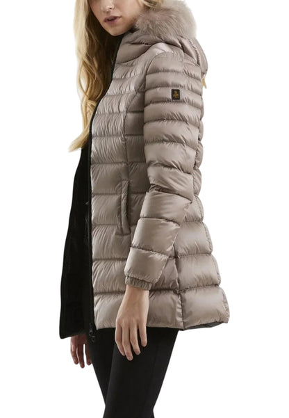 Piumino Lungo Donna Refrigiwear Con Cappuccio Long Mead Jacket 25AIW98108RA0035
