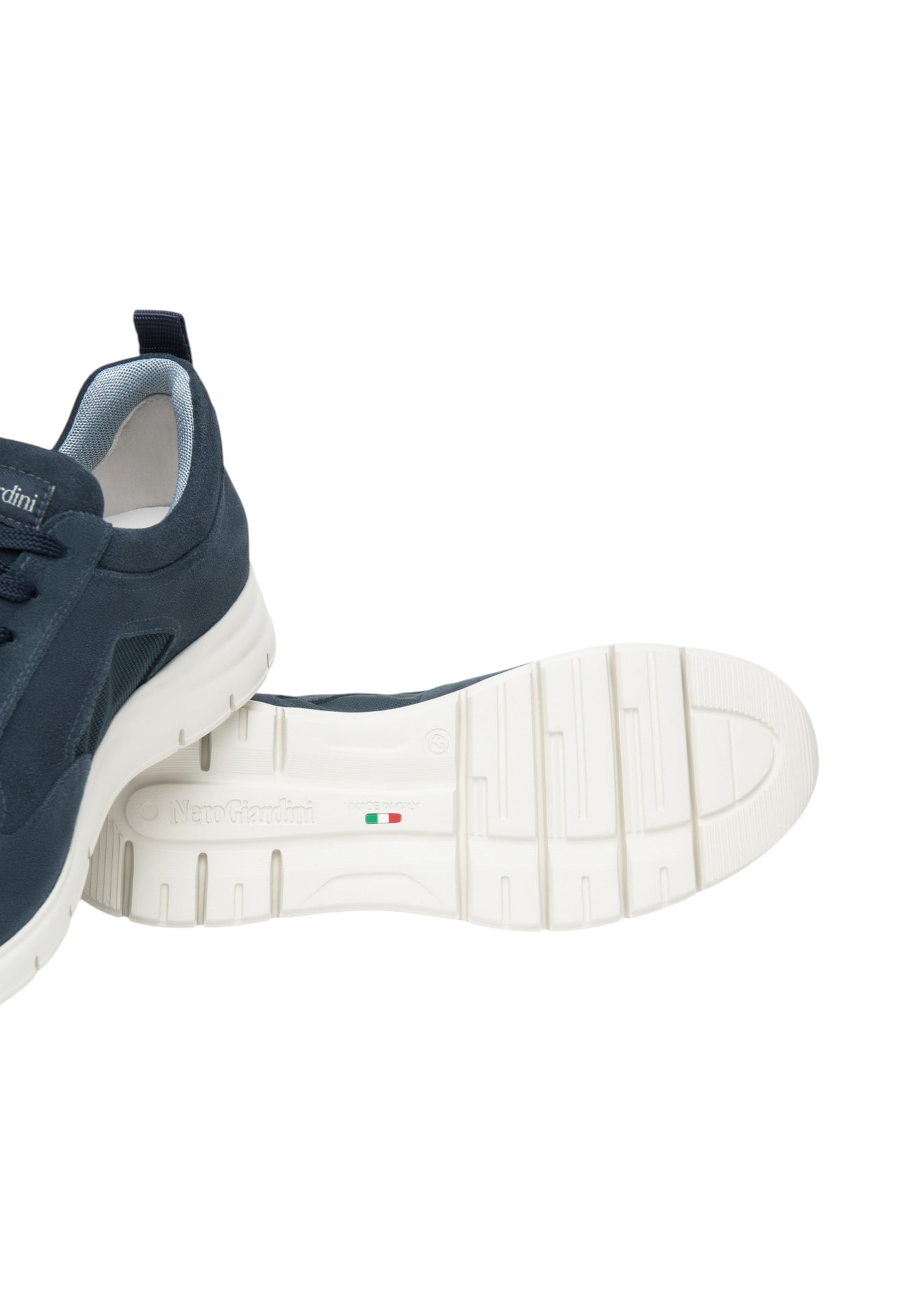 Sneakers Basse Uomo Nero Giardini Con Zip Laterale  E601091U