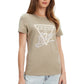 T-Shirt Manica Corta Donna Guess  Pearls Love Triangle W5YI40I3Z14