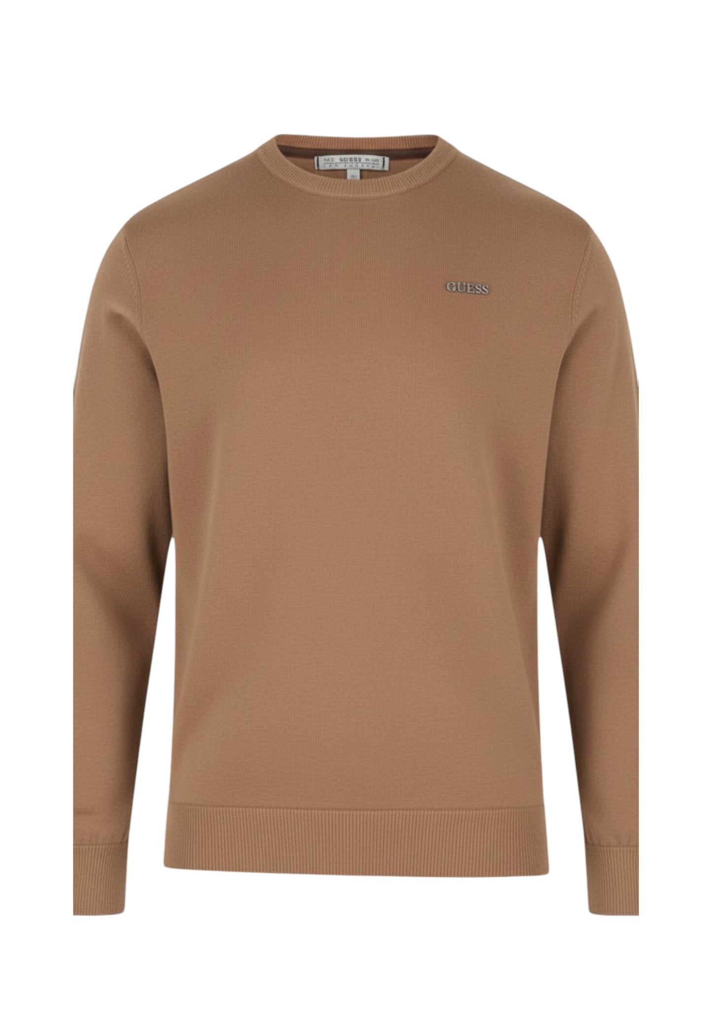 Maglia A Girocollo Uomo Guess  Kalil Logo Embro M6RR17Z4451
