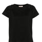 T-Shirt Manica Corta Donna Twinset Con Patch Fiori  241TT2270