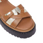 Sandali Platform Donna Liu Jo In Pelle Di Vitello Con Dettagli Metallizzati Bessie 01 SA6159PX026