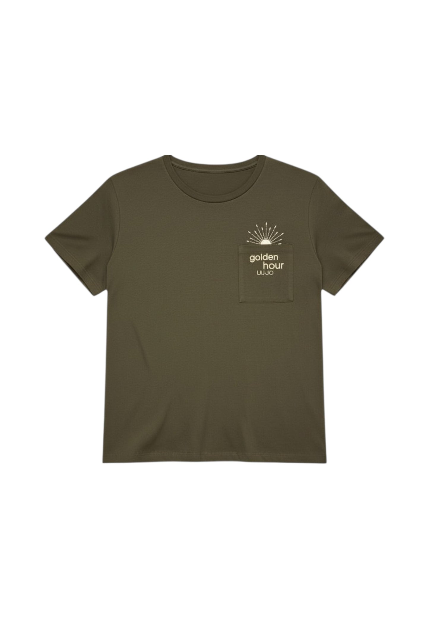 T-Shirt Manica Corta Donna Liu Jo Golden Hour Eco Line VA6161JS923