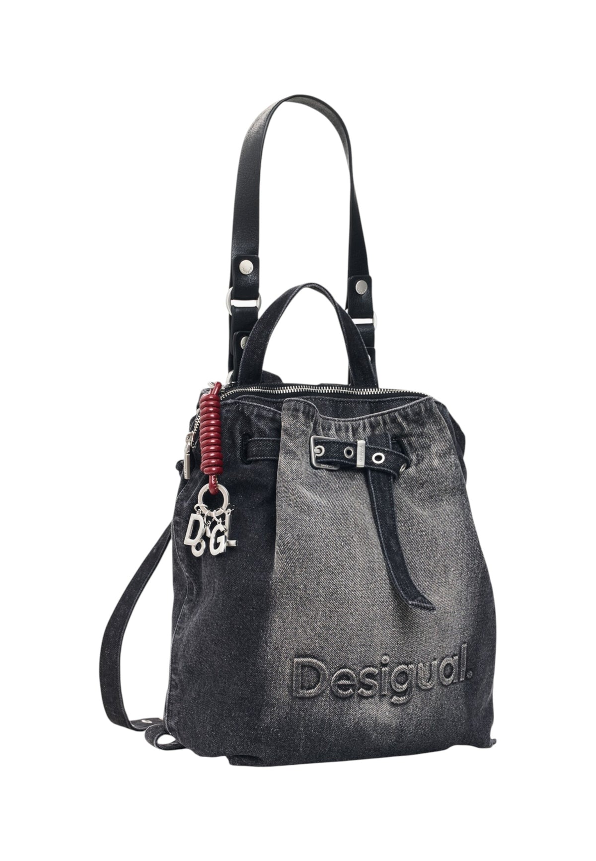 Zaino  Donna Desigual  Back Half Logo Denim Luena Nf 26WAKD04