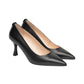 Decollete  Donna Nero Giardini Tomaia in pelle, punta affusolata, scollo pulito, tacco sottile, suola sottile, Made in Italy  E615420DE