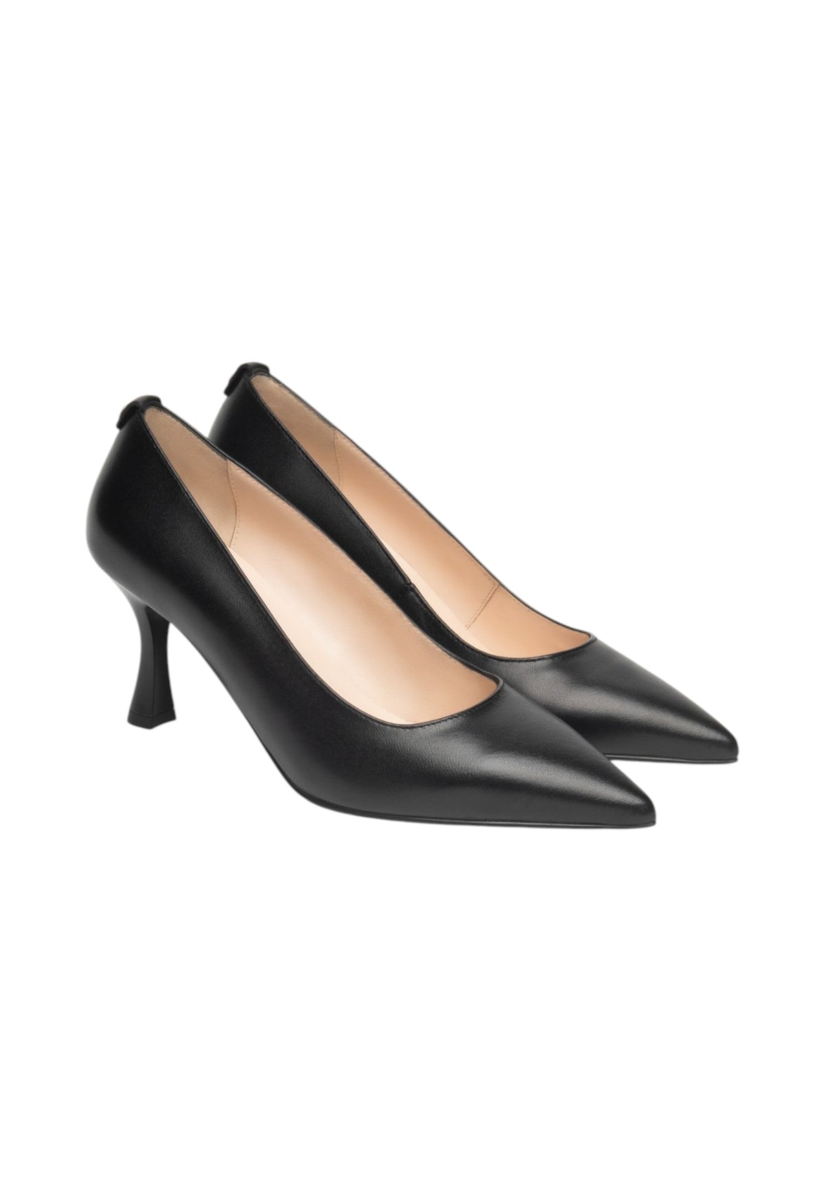 Decollete  Donna Nero Giardini Tomaia in pelle, punta affusolata, scollo pulito, tacco sottile, suola sottile, Made in Italy  E615420DE