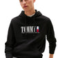 Felpa Con Cappuccio Uomo Tommy Jeans  Tjm Regular Rwb Dna Graphic DM0DM22144