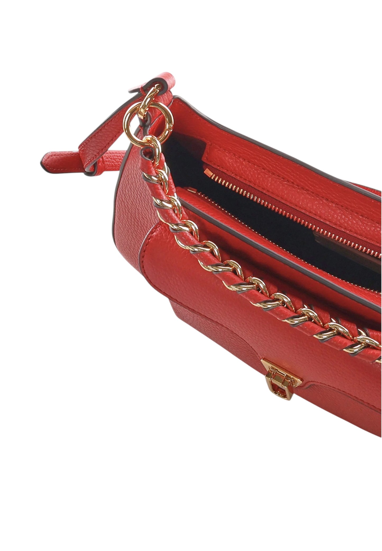 Borsa A Spalla Donna Coccinelle In Pelle Martellata Coccinelle Beat Generation Medium E1TFK120101