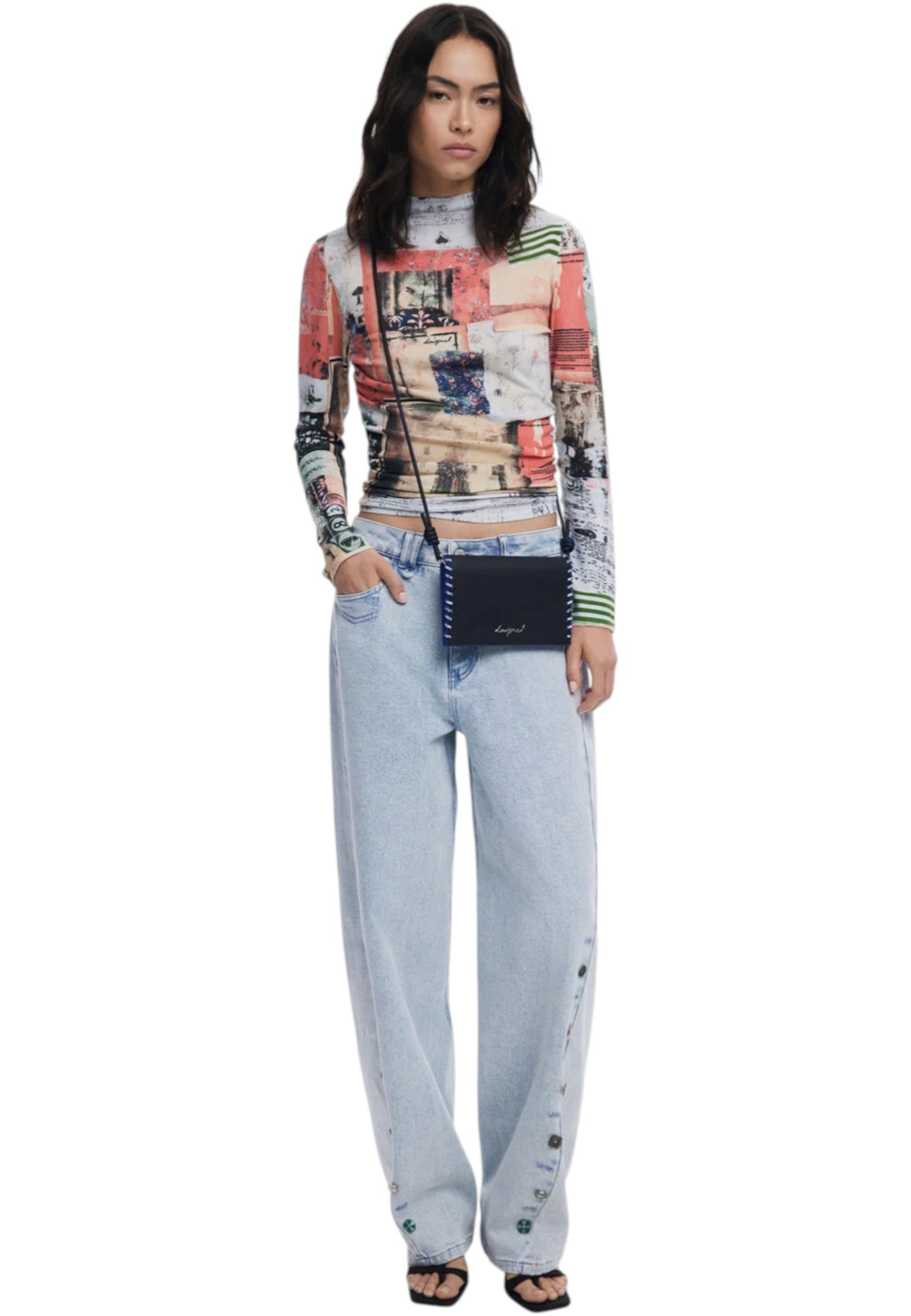Portafoglio Con Portamonete Donna Desigual  Mone Capsule Tiny Zip Matilda 25WAYP10
