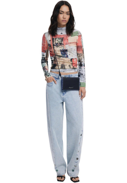 Portafoglio Con Portamonete Donna Desigual  Mone Capsule Tiny Zip Matilda 25WAYP10