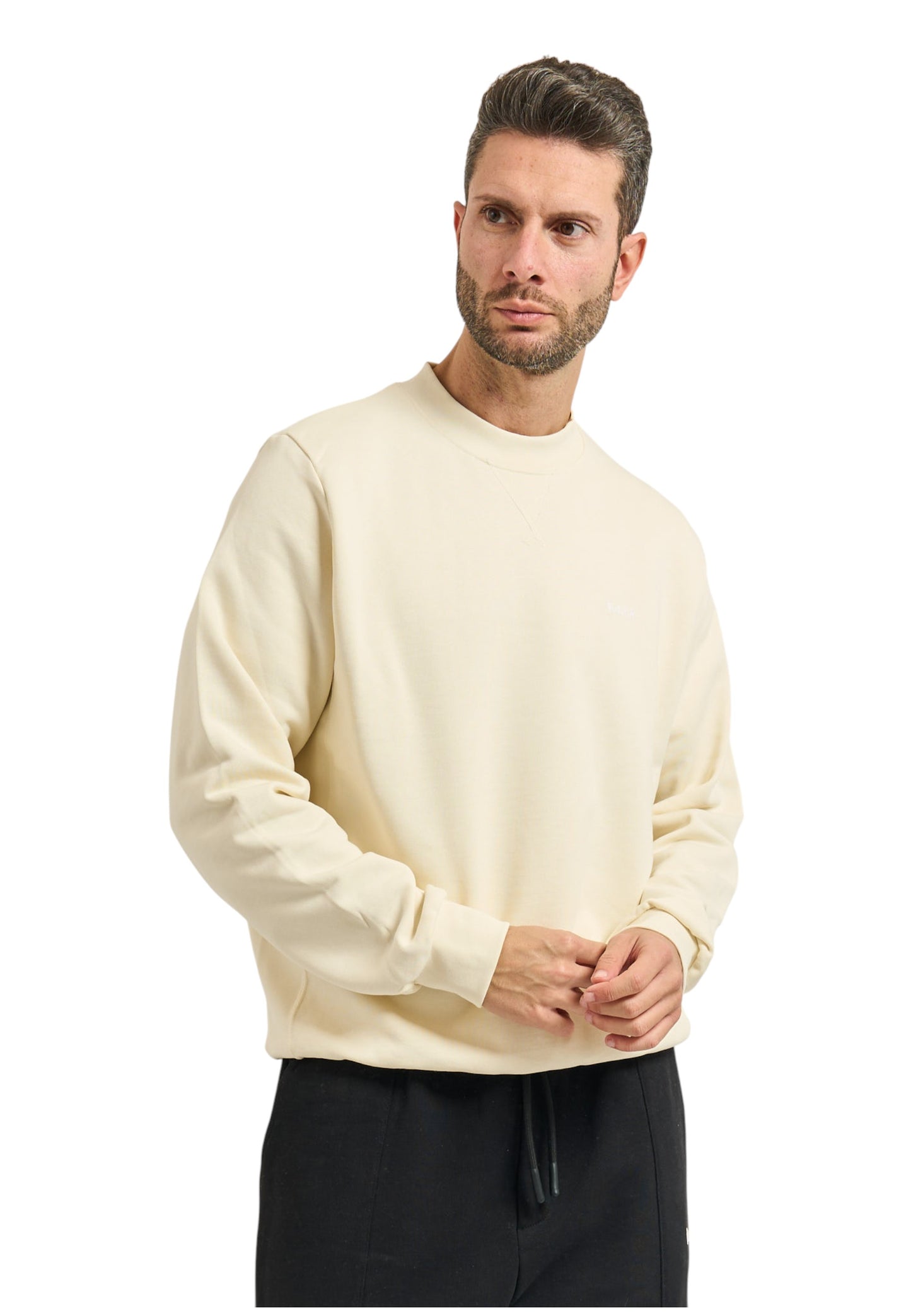 Felpa A Girocollo Uomo Disclaimer   25IDS55114