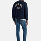 Jeans Skinny Fit Uomo Gas Stone Medium Blue + 3D Wiskers Sax Zip Plus 351598030291