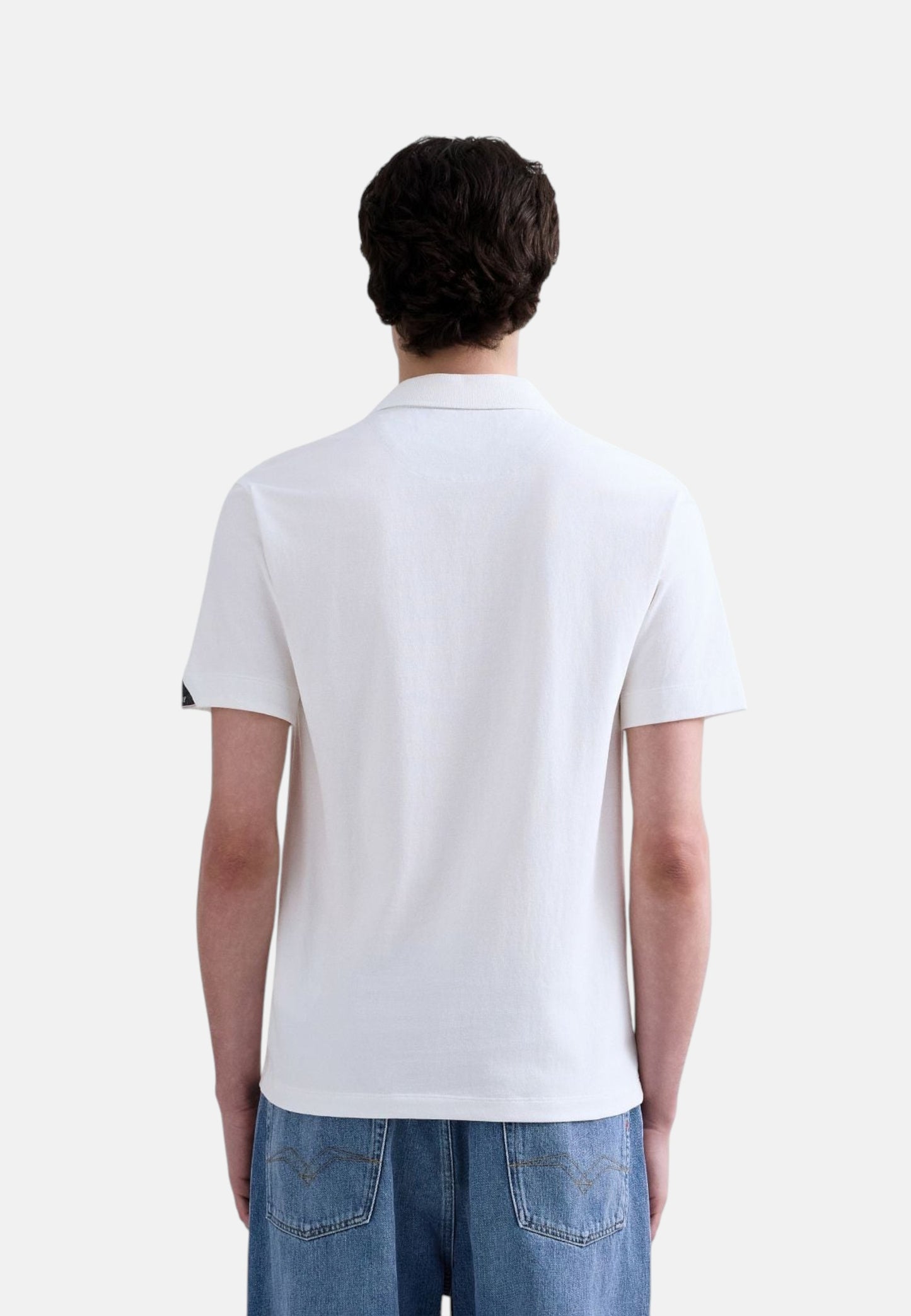 Polo Manica Corta Uomo Replay In Jersey Con Ricamo  M3465 .000.21868
