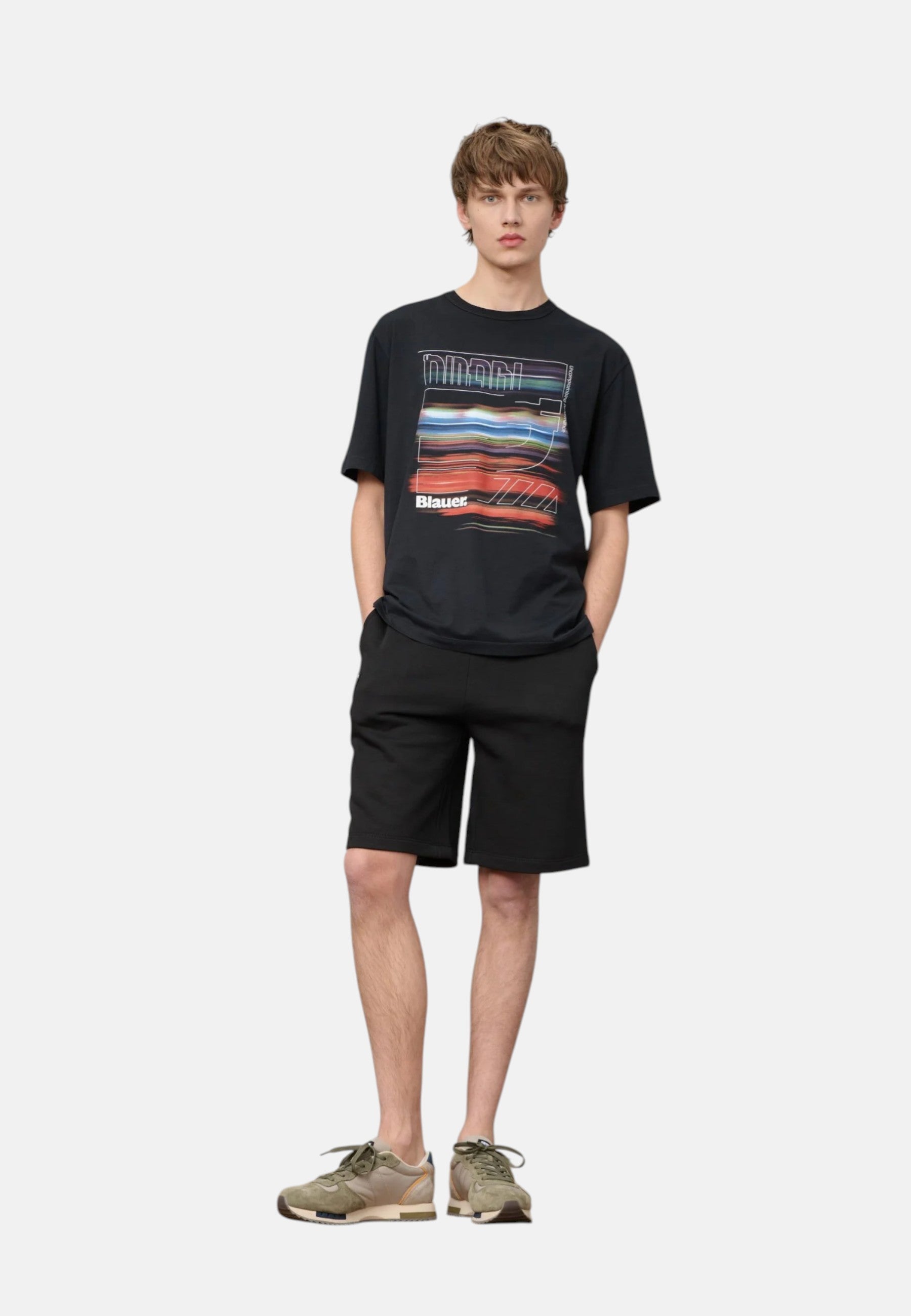 Pantaloncini Bermuda Uomo Blauer  Summer 26SBLUP05244