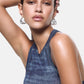 Top  Donna Liu Jo Effetto Denim Liu Jo feat ELODIE UA6505J1624