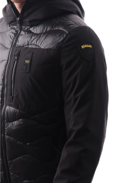 Piumino Corto Uomo Blauer  Albert 25WBLUC08078