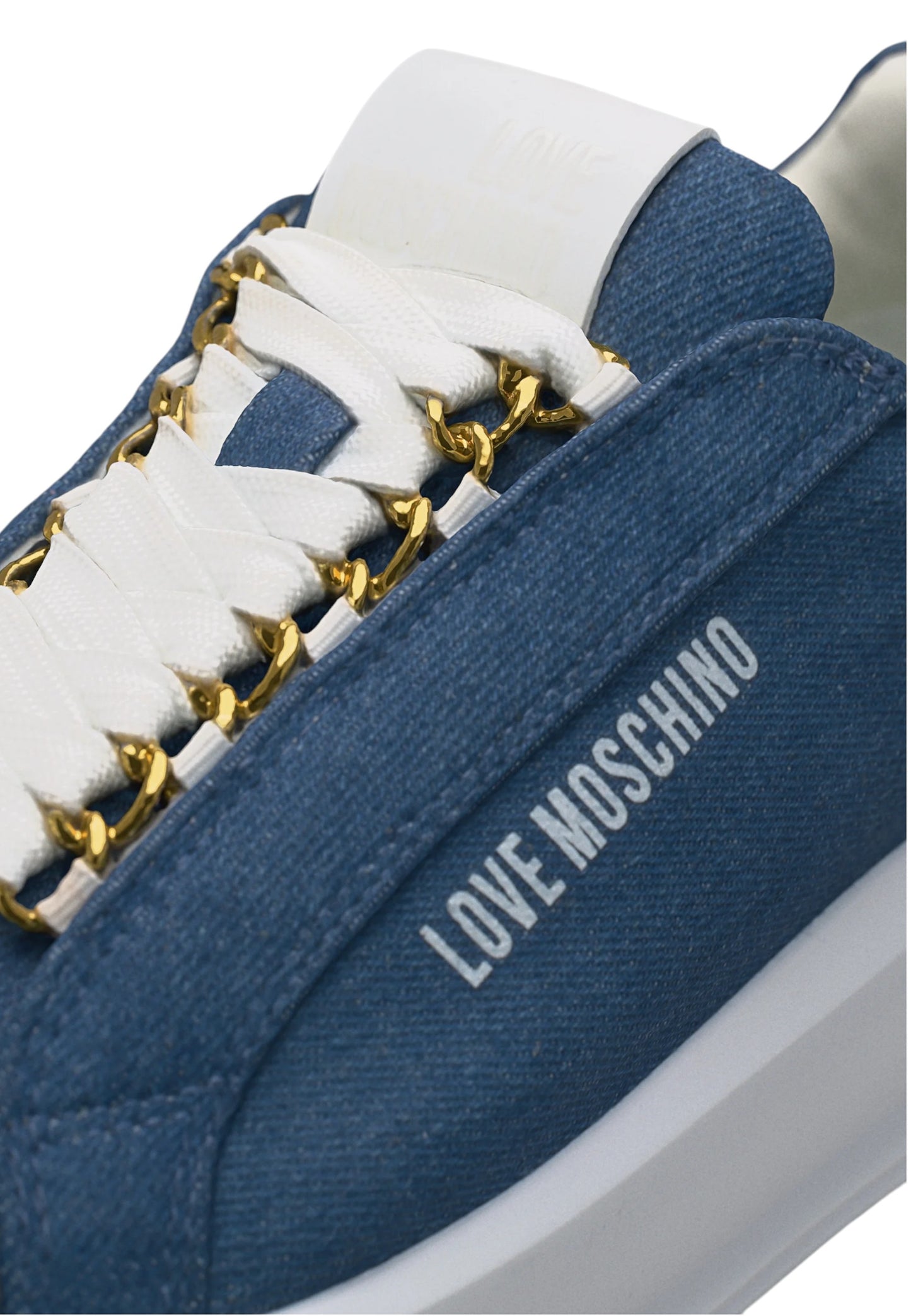 Sneakers Basse Donna Love Moschino  Eclipse Denim JA15015G1OJO5