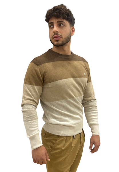 Maglione A Girocollo Uomo Manuel Ritz   3532M514233840