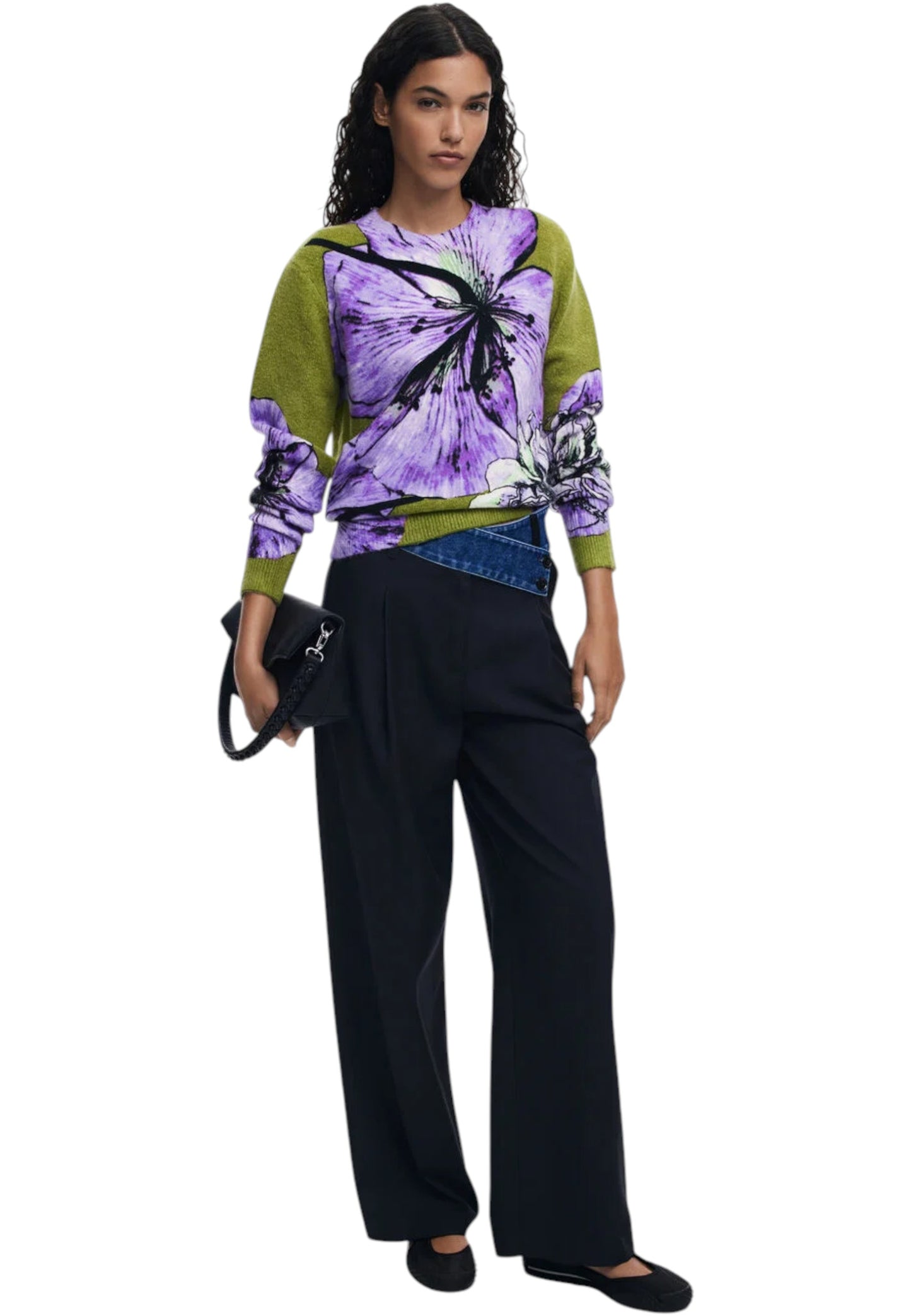 Maglione  Donna Desigual  Jers Orquidea Lacroix 25WWJF42