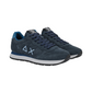 Sneakers Basse Uomo Sun68 Stile Running, Suede, Logo Ricamato Tom Suede Z46106