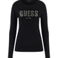 Maglione A Girocollo Donna Guess  Reyna Logo W5BR40Z2NQ2