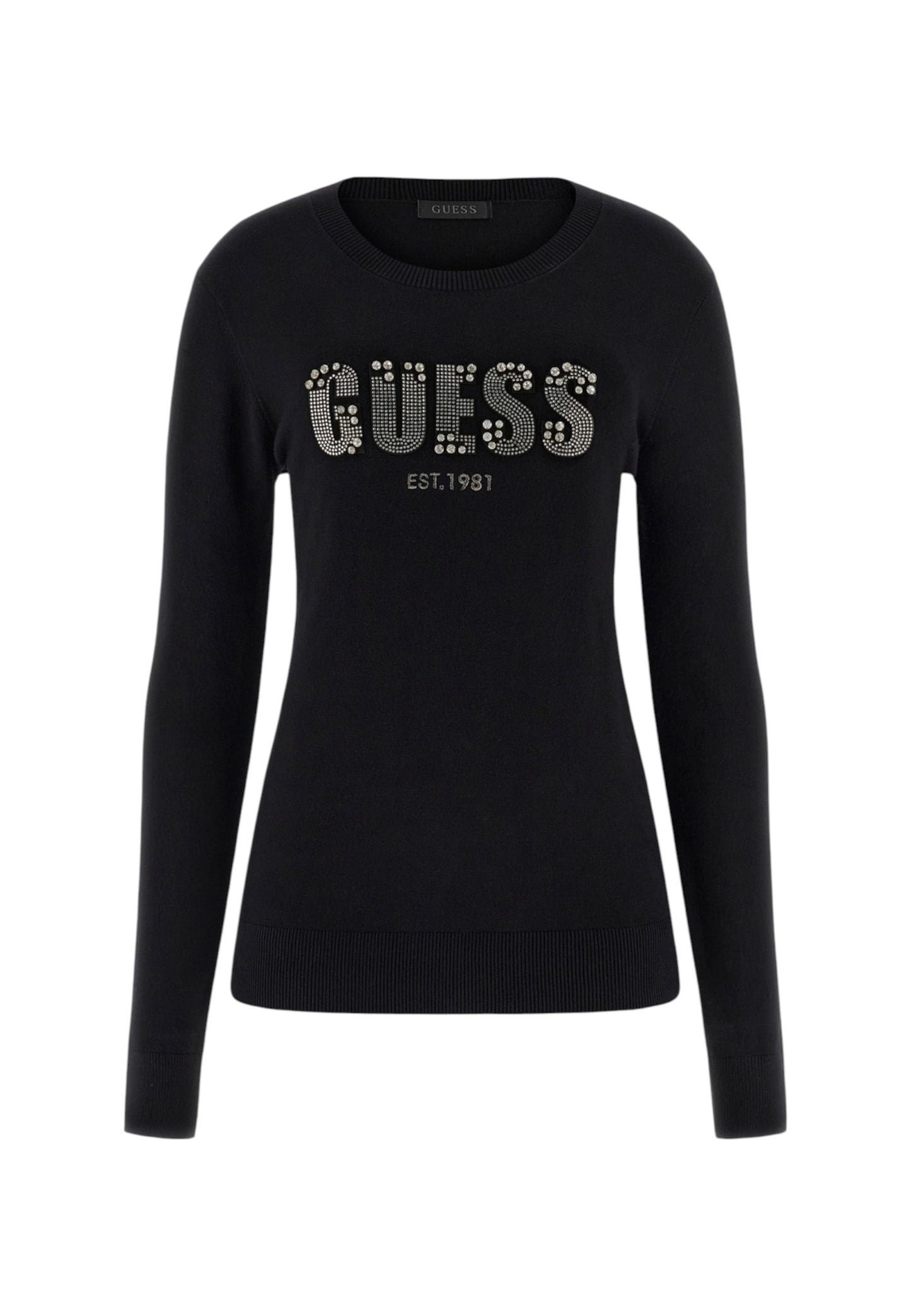 Maglione A Girocollo Donna Guess  Reyna Logo W5BR40Z2NQ2