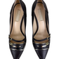 Decollete  Donna Liu Jo In Pelle Con Tacco Kitten E Cinturino Decorativo Deva 20 SF6011PX885