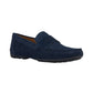 Mocassini  Uomo Geox In Pelle Scamosciata Kosmopolis + Grip U35CFB00020