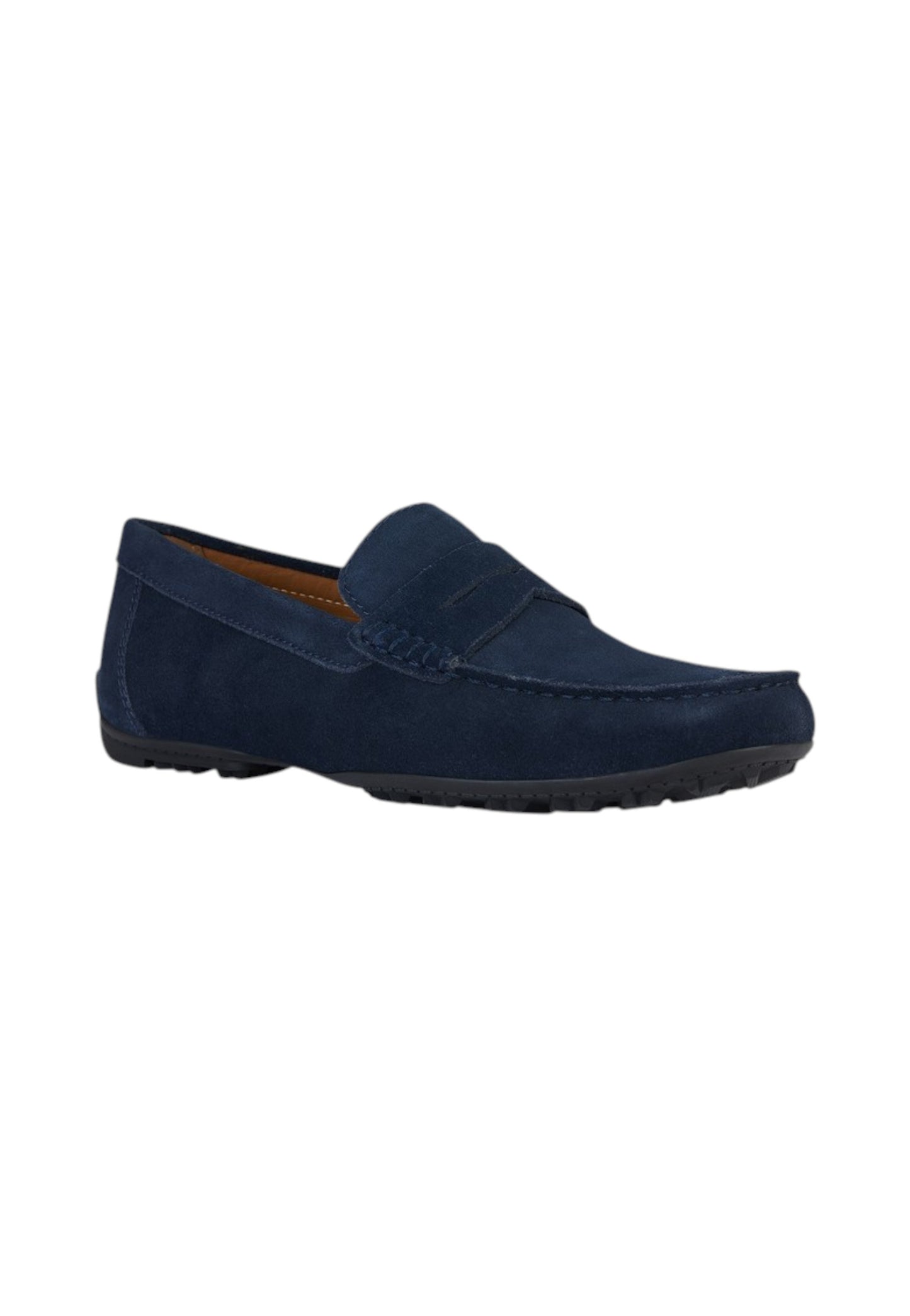 Mocassini  Uomo Geox In Pelle Scamosciata Kosmopolis + Grip U35CFB00020