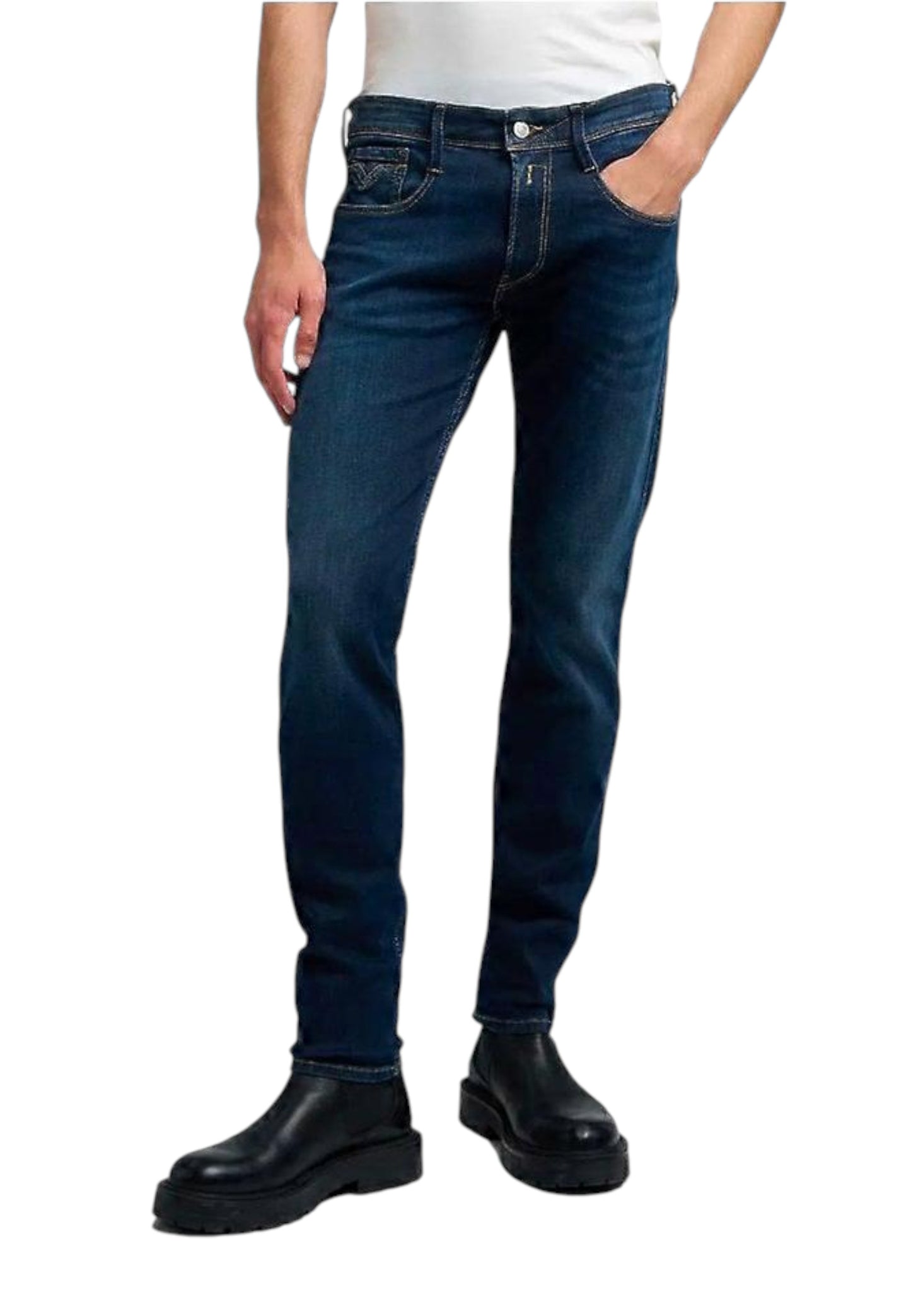 Jeans Slim Fit Uomo Replay  Anbass M914Y .000.41A 900