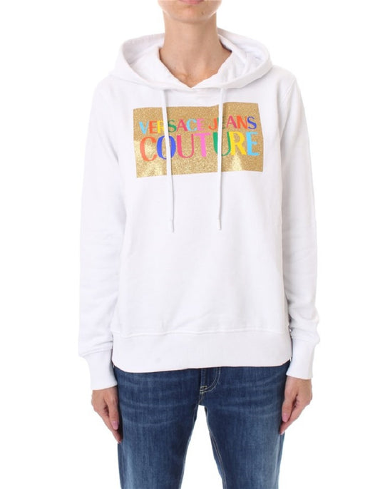 Felpa Con Cappuccio Donna Versace Jeans Couture   71HAIT07