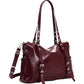 Borsa A Spalla Donna Desigual  Bag Half Logo Lanuza Granate 26WAXP55